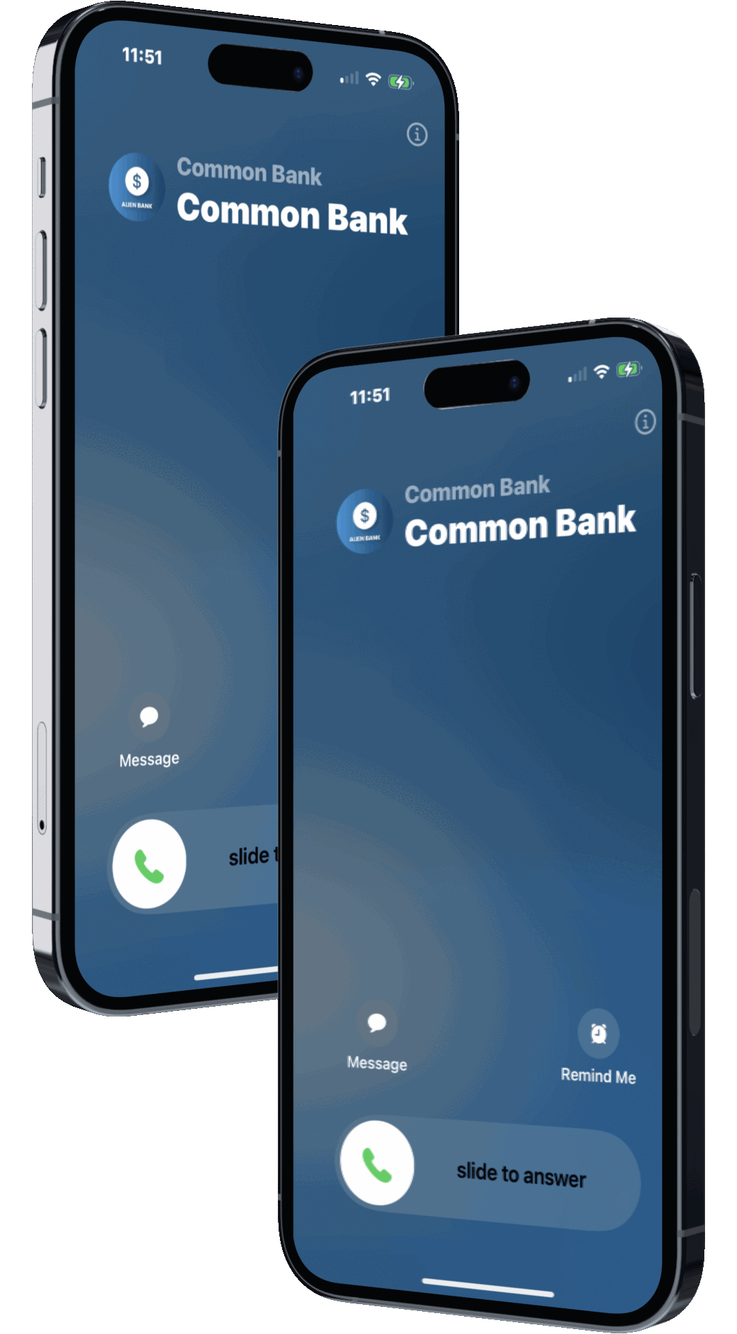Branded incoming call